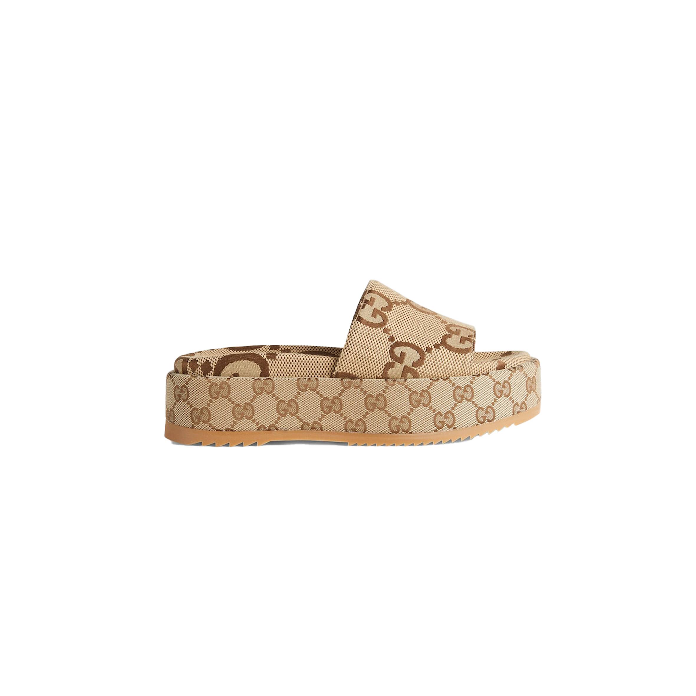 GUCCI WOMEN'S PLATFORM SLIDE SANDAL 623212 GUCCI WOMEN'S PLATFORM SLIDE SANDAL 623212